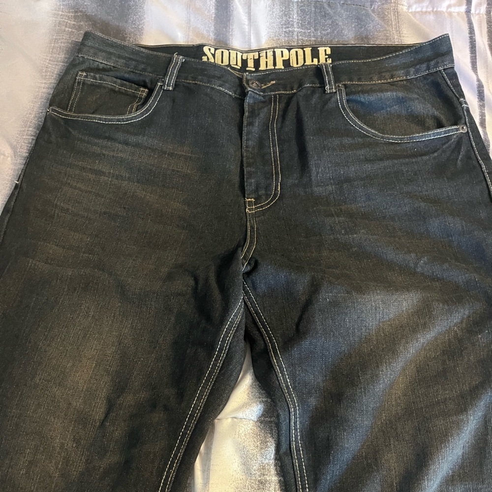 South Pole Men's Dark Denim Jeans